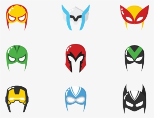 Super Hero Mask Vectors - Masque Super Héros Png