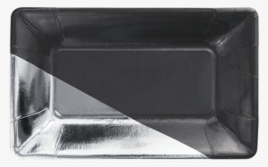 Charcoal & Silver Plate - Plate