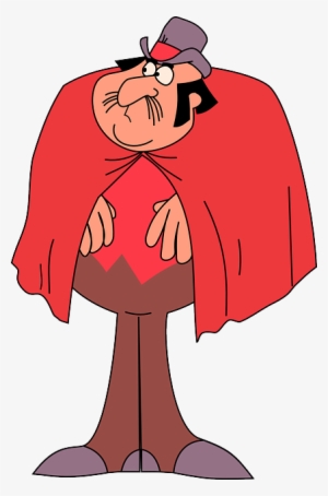 Character, Man, Confused, Cape, Hat, Red, Sideburns - Мультфильм Вокруг Света 80 Дней