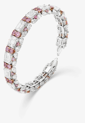 Piroutte Pink Diamond Bangle Example Copy - Pink Diamond