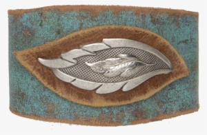 Loading Detail - West Teal Leather Leaf Braceletreplace Me