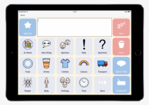 Grid Player Comes With Four Grid Sets - Grid 3 For Ipad