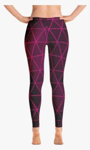 Pink Diamond Graphic Print Leggings