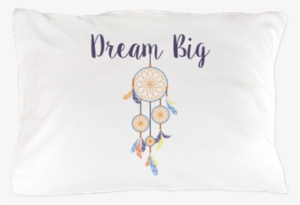 Dream Big Dreamcatcher Blue Pillow Case - Traum-groß-dreamcatcher-pfirsich Getränke Untersetzer
