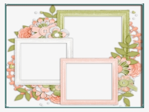 Marcos Para Varias Fotos - Marco Para Cuatro Fotos Png