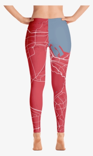 Leggings Cape Town Red - Fracticalvisions Opal Dragon , (all Over Print) Legging