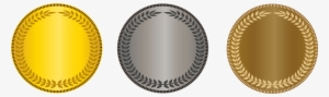 Transparent Gold Silver Bronze Medals Png Picture - Gold Silver Bronze Png