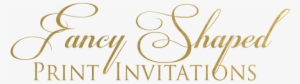 Printed Fancy Shape 5×7′ Invitations - Website