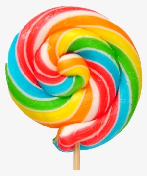A Bright, Multi-colored Lolipop - Lollipop