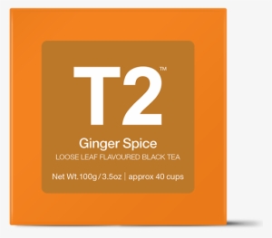 Ginger Spice Loose Leaf Gift Cube - T2 French Earl Grey Loose Tea, 100g