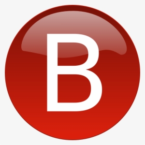 Database Cliparts Red - B Clipart