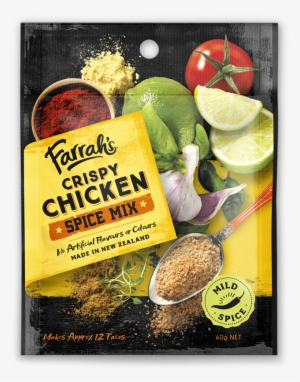 Crispy Chicken Spice Sachet With Shadow