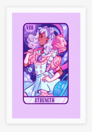 Strength Tarot Card - Look Human Tarot