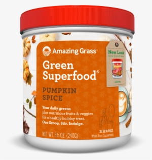 Pumpkin Spice - Amazing Grass Green Superfood Powder, Chocolate (brown),