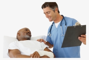 Why Book With Us - Doctor With Patient Png