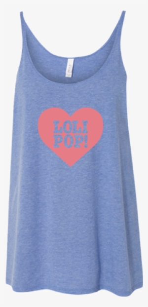 I Love Lolipop Records - Bella + Canvas - Women's Slouchy Tank - 8838