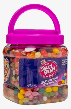 Jelly Bean Acrylic Jar - Jelly Bean Factory Jelly Bean Jar 1.4kg