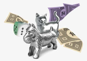 Monopoly Product Bsa Monopoly Game - Monopoly Dog Oversized Token Bank