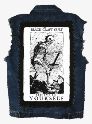 Believe In Yourself - Black Craft Back Patch