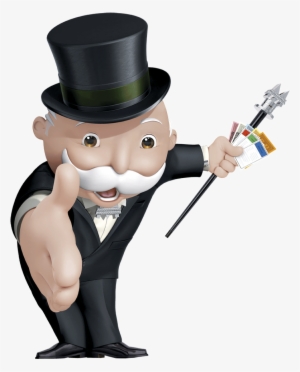 Games - Monopoly - Monopoly Man Transparent Background