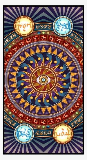 Somnian Tarot - Card Back - Circle