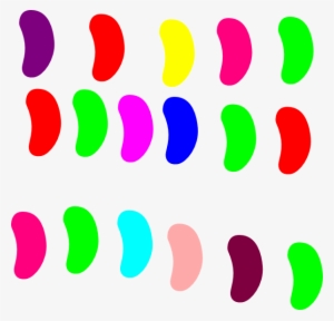 Jellybean Candy Clip Art At Clker Com - Candy Clipart Jelly Bean