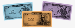 Monopoly Money To Gain Forbidden Knowledge And Buy - Monopoly Cthulhu Money