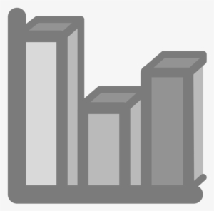Bar Chart Statistics Pie Chart Diagram - Black And White Statistics Diagram