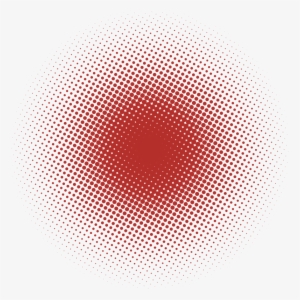 Olc - Modern Halftone - Blue And White Shower Curtain