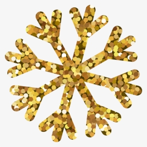 Gold Snowflakes Png