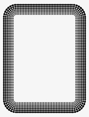 This Free Icons Png Design Of Halftone Border