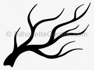 Silhouettes Clipart Tree Branch - Clip Art