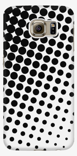 Black And White Halftone Phone Case - T-shirt