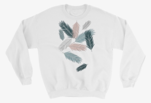 Falling Feathers, Unisex Sweatshirt - Sweatshirt