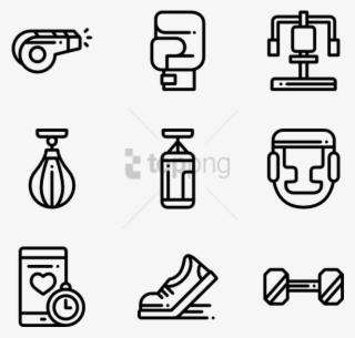 Free Png Gym Equipment 50 Icons - Facebook Line Icon Png
