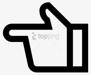 Free Png Hand Left Icon - Sign