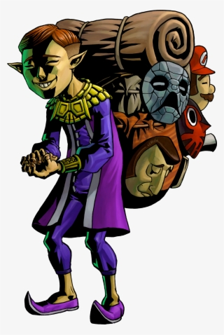 Happy Mask Salesman Png