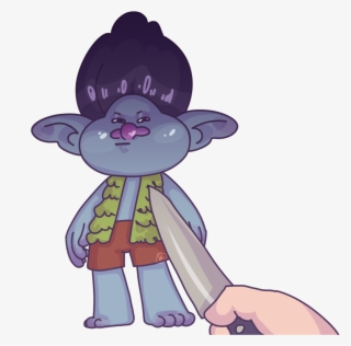 Its Branch As Knife Cat - Cartoon