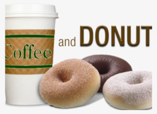 Doughnut Clipart Donut Day - Coffee And Donuts Png