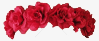Flower Crown Transparent Overlay Png Image With Transparent - Red Flower Crown Png