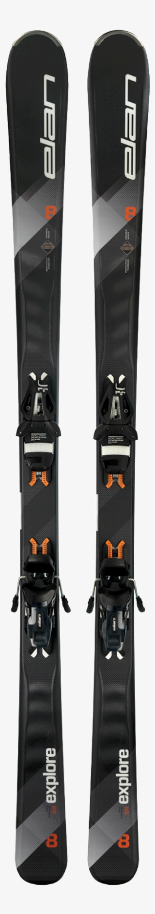 Elan Explore 8 Ls Skis El - Elan Explore 6 Orange
