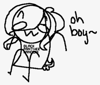 Pixilart Oh Boy Its - Cartoon