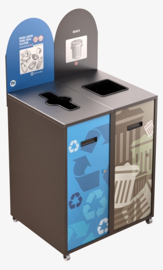Recycling Station Multiplus 2 X 87 Liters - Recycling