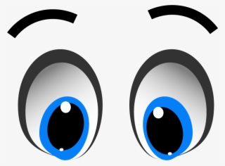 11 Expression Cartoon Eyes With Transparent Background - Circle