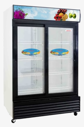 Generaltec 1400 Liters 2 Sliding Doors Showcase Chiller-gch1400sd - Cupboard