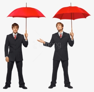 Free Png Business Man Png Images Transparent - Человек С Зонтом Клипарт