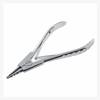 Piercing Transparent White Eyebrow - Nipper