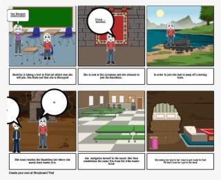 Divergent By Ben Franklin - Body And Emotion Storyboard