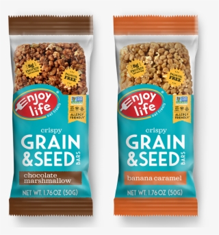 Also, Chocolate Marshmallow And Banana Caramel Grain - Enjoy Life Foods Crispy Grain Seed Bars Maple Sweet