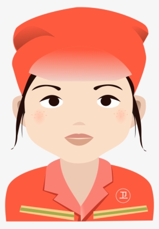 Flat Wind Portrait Character Avatar Png And Psd - Cartoon